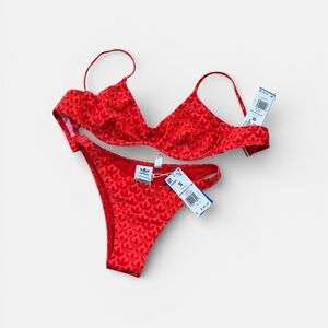 Adidas Vibrant Red Swimwear